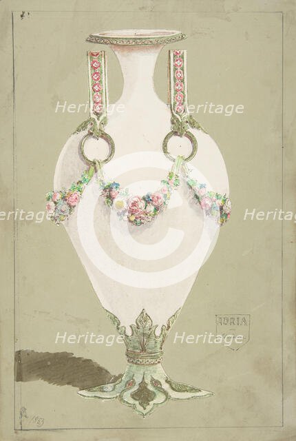 Design for an Ewer, 1853. Creator: Anon.