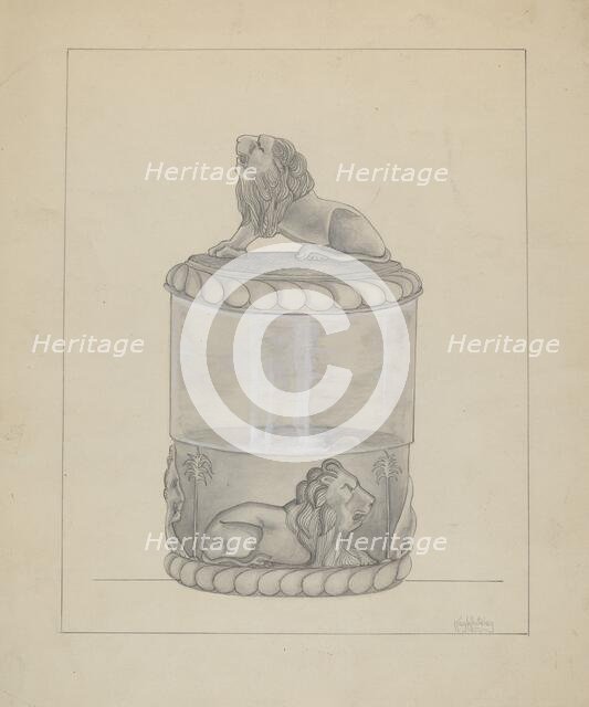 Small Jar, c. 1936. Creator: Kay Whiteley.