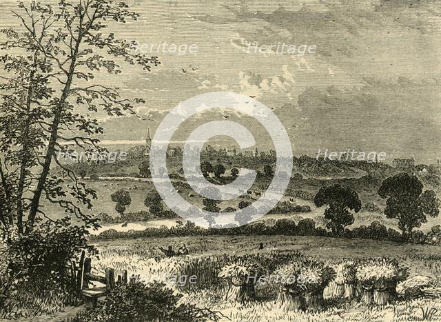 'The Roman Road, Tufnell Park, in 1838', (c1876). Creator: Unknown.