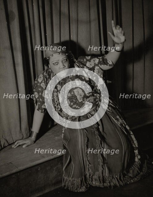 Minto Cato sitting, 1936. Creator: Unknown.