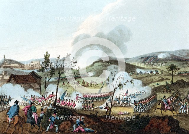 Battle of Corunna (La Coruna), Peninsular War, Spain 16 January 1809 (1815). Artist: Unknown