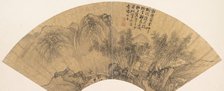 Landscape with Figure. Creator: Xie Shichen.