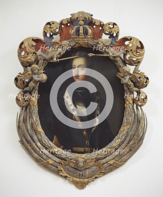 Karl XII, 1682-1718, King of Sweden, late 17th-early 18th century. Creator: Workshop of David von Krafft.