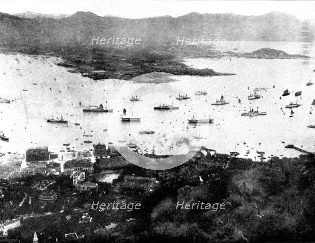 The Chinese Question: British Kowloon, from Hong-Kong, 1898. Creator: Unknown.