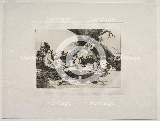 The Horrors of War: They Make Use of Them. Creator: Francisco de Goya (Spanish, 1746-1828).