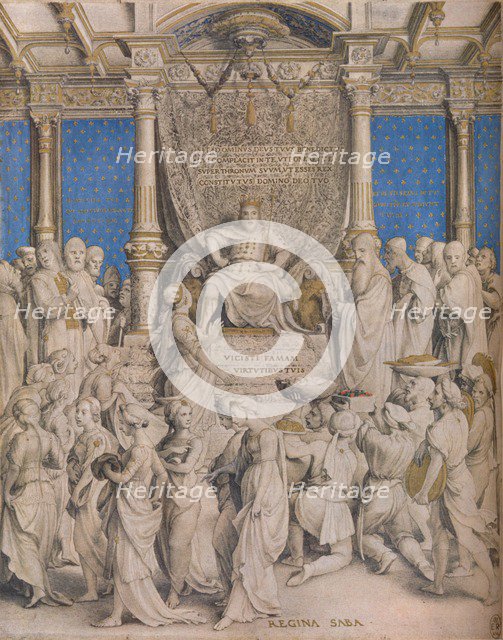 'Solomon and the Queen of Sheba',  c1534. Artist: Hans Holbein the Younger.