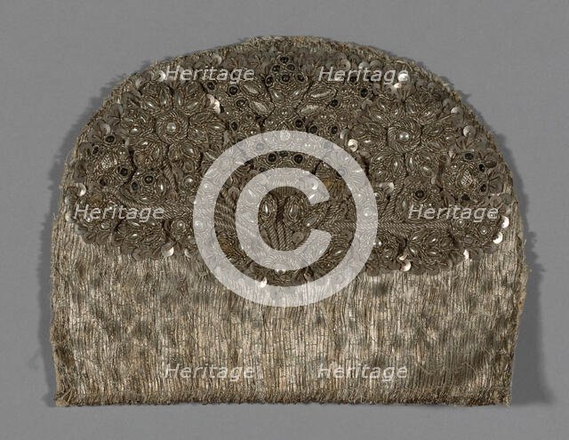 Cap Back, Austria, 19th century. Creator: Unknown.