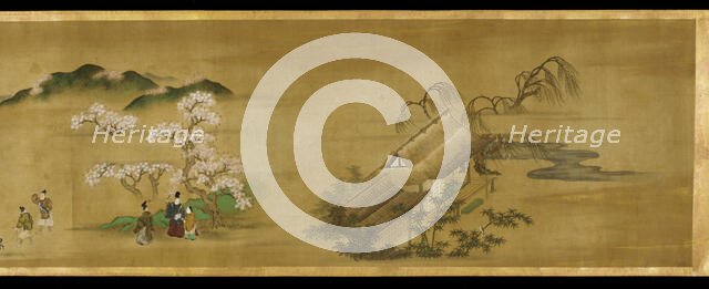 Landscapes of the Four Seasons, Edo period, 17th century. Creator: Tosa Mitsuoki.