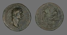 Coin Portraying Emperor Domitian, 88. Creator: Unknown.