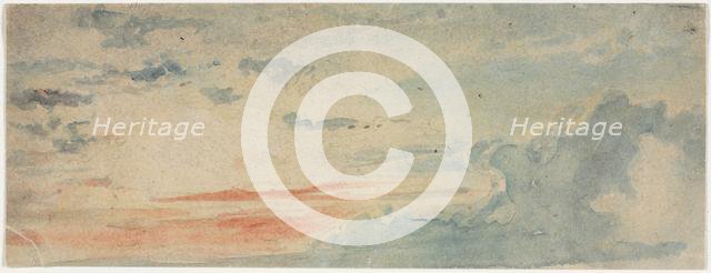 Cloud Study, 1800s. Creator: Anonymous.