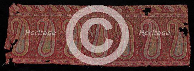Border of a Shawl, 1800s. Creator: Unknown.