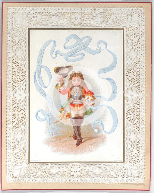 Valentine, before 1880. Creator: Anon.