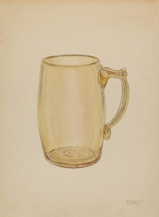 Mug, c. 1940. Creator: Frank Fumagalli.