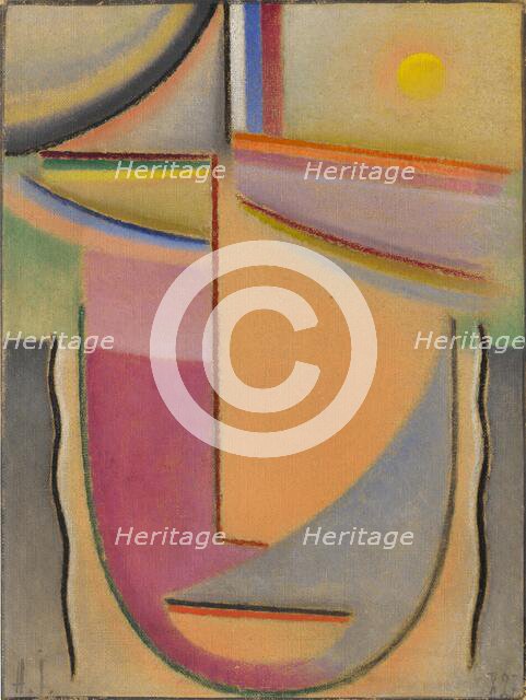 Abstract Head: September, 1927. Creator: Javlensky, Alexei, von (1864-1941).