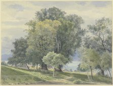 Frauenchiemsee, 1876. Creator: Ernst Morgenstern.
