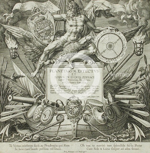 Title Page, 1585. Creator: Johann Sadeler I.