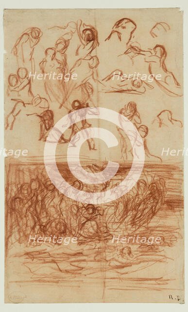 Figures, between 1807 and 1876. Creator: Narcisse Virgile Diaz de la Pena.