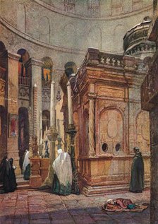 'The Rotunda and Chapel of the Holy Sepulchure', 1902, (1906). Creator: John Fulleylove.