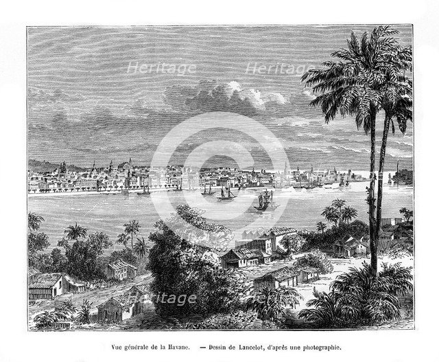 Havana, Cuba, 19th century. Artist: Lancelot