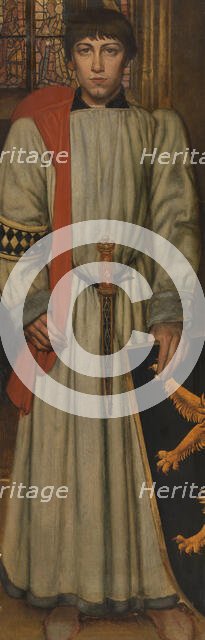 Henry VII, Holy Roman Emperor, 1309, 1864-1869. Creator: Jan August Hendrik Leys.