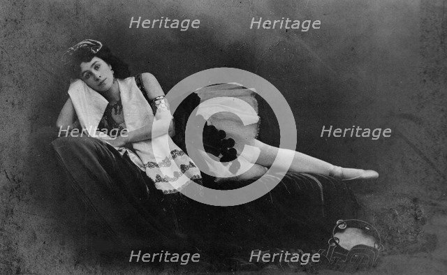 Matilda Kschessinska in the title role of the ballet La Esmeralda Artist: Anonymous  