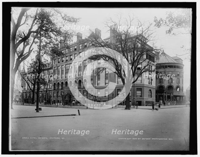 Hotel De Soto, Savannah, Ga., c1900. Creator: Unknown.