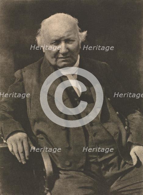 Camera Work: Principal Haldane, 1912. Creator: David Octavius Hill (British, 1802-1870); Robert Adamson (British, 1821-1848), and.