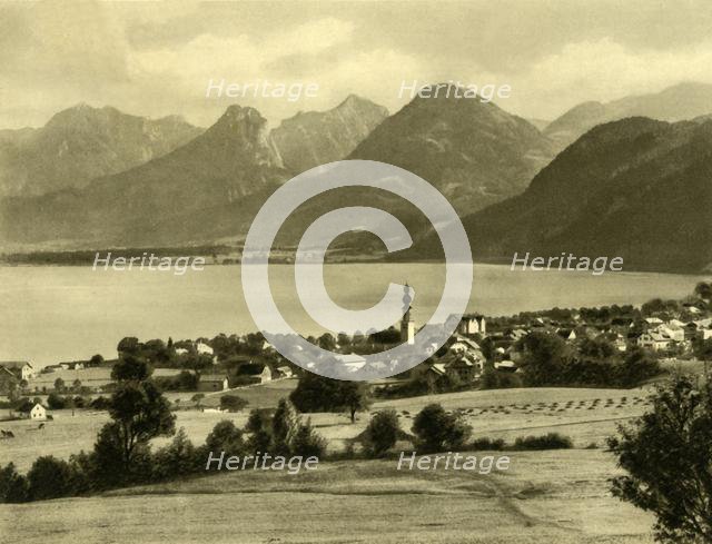 St Gilgen, Lake Wolfgang, Austria, c1935.  Creator: Unknown.