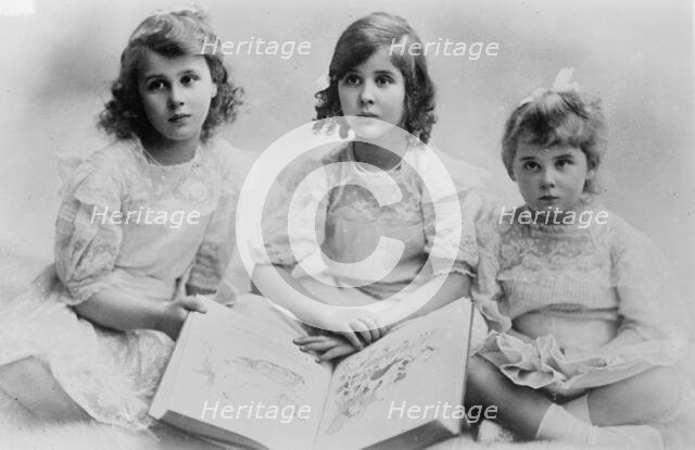 Daughters of Prince and Princess of Greece: Olga, Eliy, & Marina, between c1910 and c1915. Creator: Bain News Service.