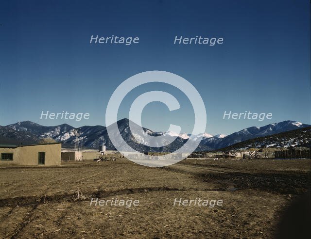 Questa vicinity, New Mexico, 1943. Creator: John Collier.