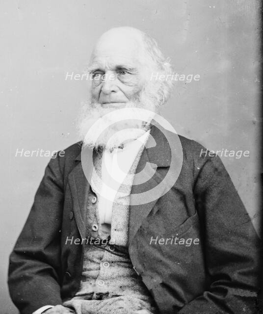 William Cullen Bryant, between 1855 and 1865. Creator: Unknown.