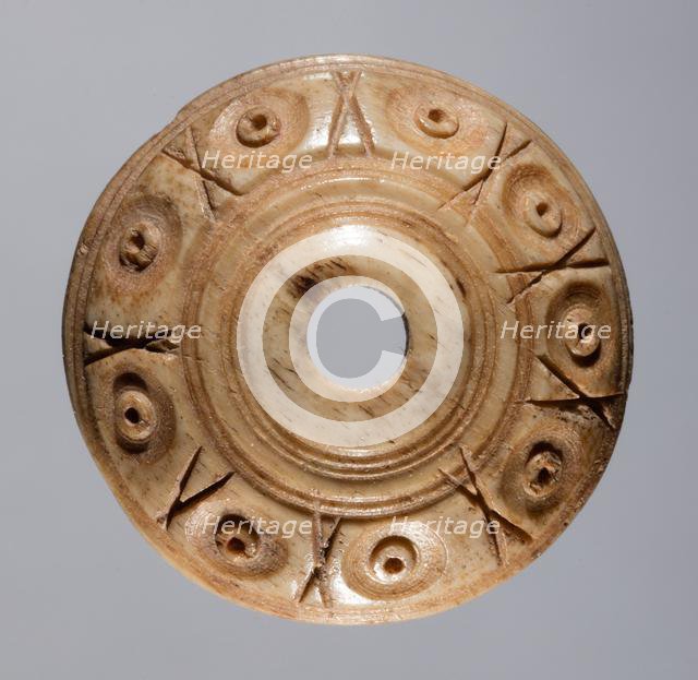 Spindle Whorl, 700s - 900s. Creator: Unknown.