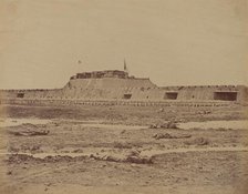 Rear of the North Fort After Its Capture, Showing the Retreat of the Chinese Army, August 21, 1860,  Creator: Felice Beato.