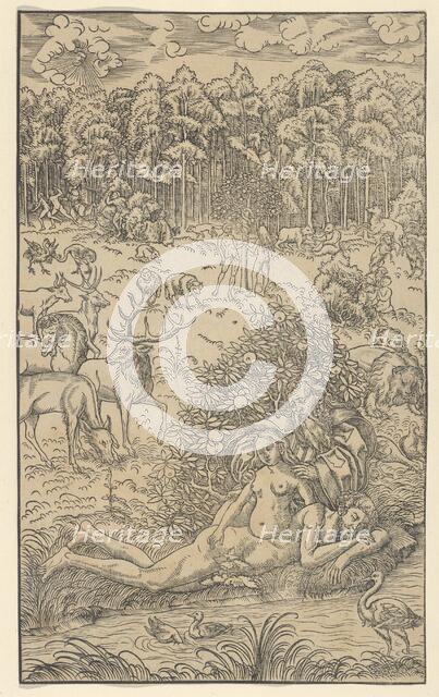 The Creation of Eve. Creators: Lucas Cranach the Younger, Workshop of Lucas Cranach the Younger.