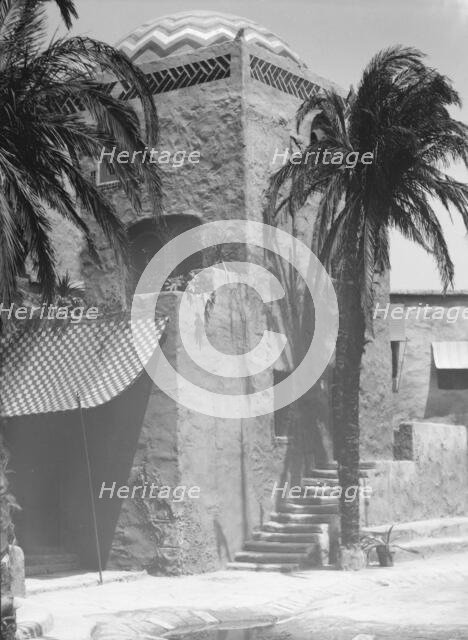 Unidentified building, possibly associated with Cecil DeMille, between 1911 and 1942. Creator: Arnold Genthe.