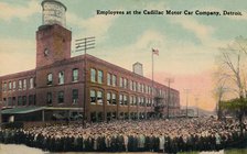'Employees at the Cadillac Motor Car Company, Detroit', c1930s. Creator: Unknown.