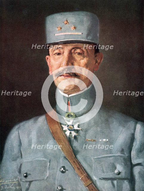 General Mazel, French army officer during World War I, (1916), 1926. Creator: Juilliet.