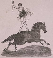 The Great International Cirque at the Theatre Royal, late 19th century.  Creator: Unknown.