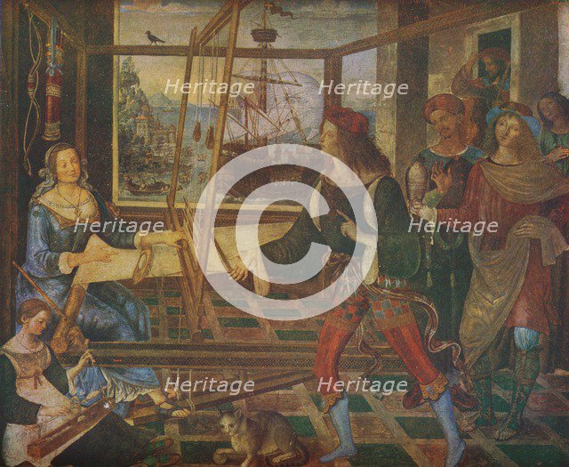 'The Return of Odysseus', c1508. Artist: Bernardino Pinturicchio.