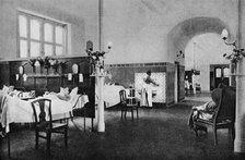 Interior of a ward in the Rigshospitalet (National Hospital), Copenhagen, Denmark, 1922. Artist: Unknown.
