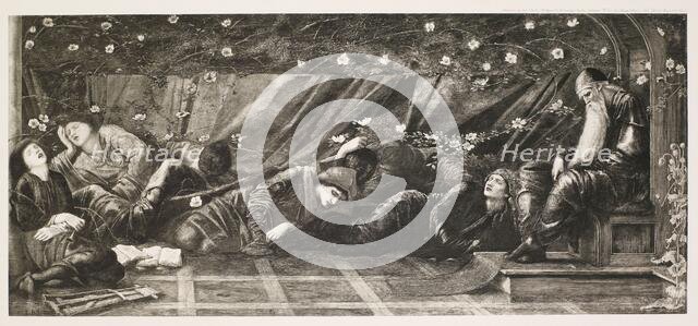 The Briar Rose Series - The Council Chamber (II), c1870s, (1900). Creator: Unknown.