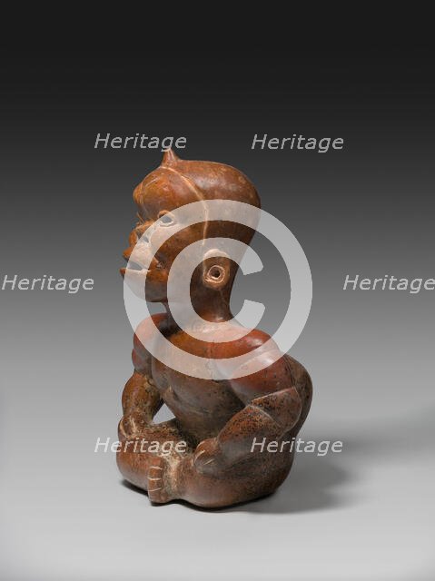 Seated Hunchbacked Dwarf, A.D. 300/400. Creator: Unknown.