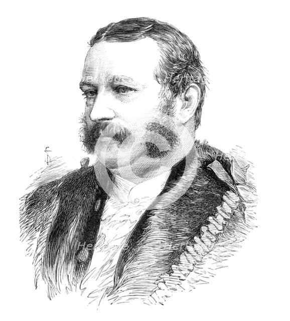 Mr. Alderman and Sheriff Hanson, 1881. Creator: Unknown.