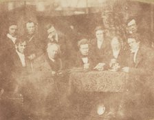 Presbytery of Dundee, 1843-47. Creators: David Octavius Hill, Robert Adamson, Hill & Adamson.