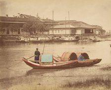 Sampan, 1870s. Creator: Unknown.