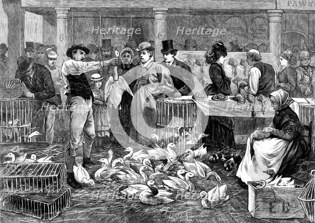 A Michaelmas Goose Fair, 1873. Creator: Joseph Swain.