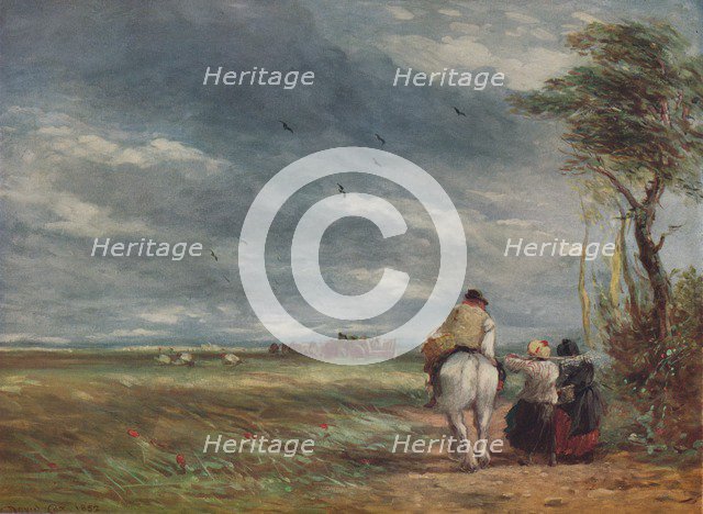 'Going to the Hayfield', 1852. Artist: David Cox the elder.