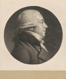 Francis Breuil, c. 1800. Creator: Charles Balthazar Julien Févret de Saint-Mémin.