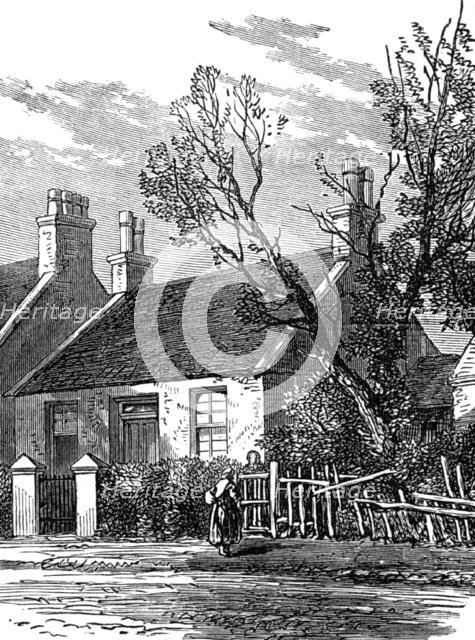 House where Livingstone dwelt in his youth, 1874. Creator: Unknown.