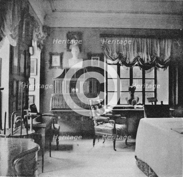 Ostafyevo Estate. The Karamzin Room, End of 19th century. Artist: Anonymous  